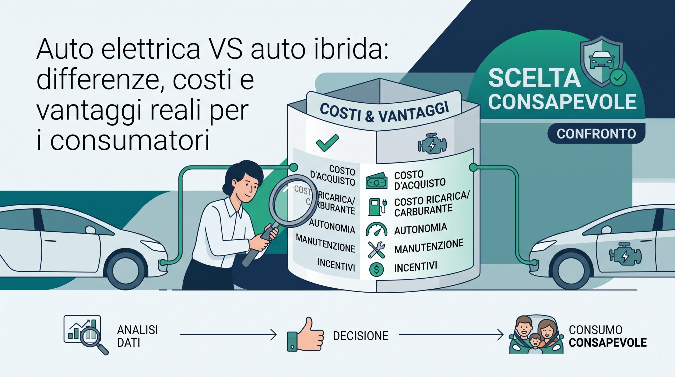 auto elettrica ibrida