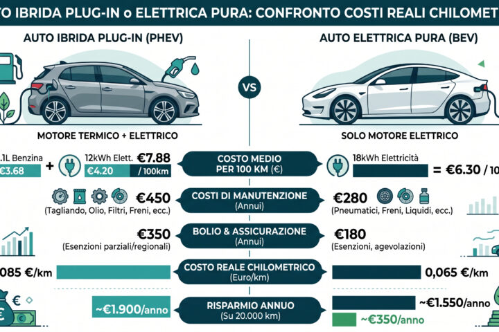 costi auto elettrica