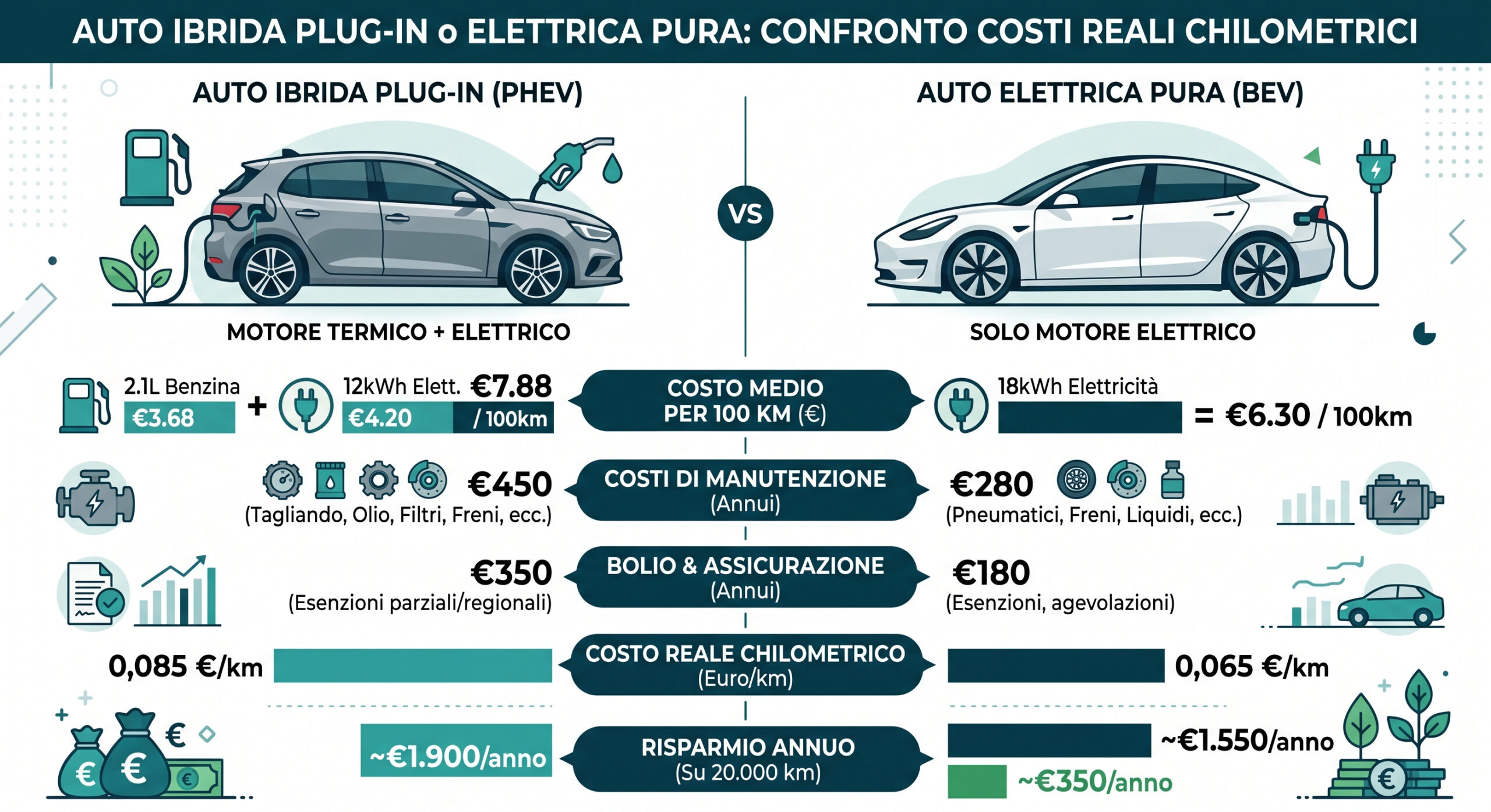 costi auto elettrica