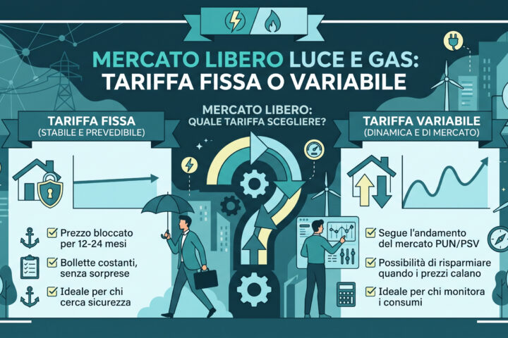 mercato libero luce e gas
