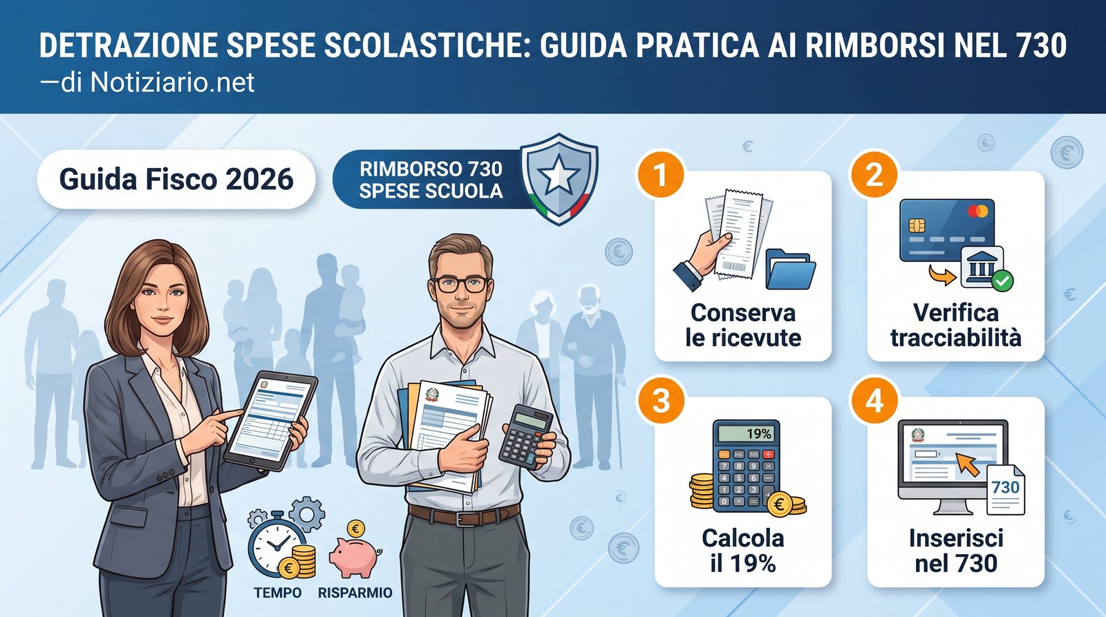 detrazione spese scolastiche