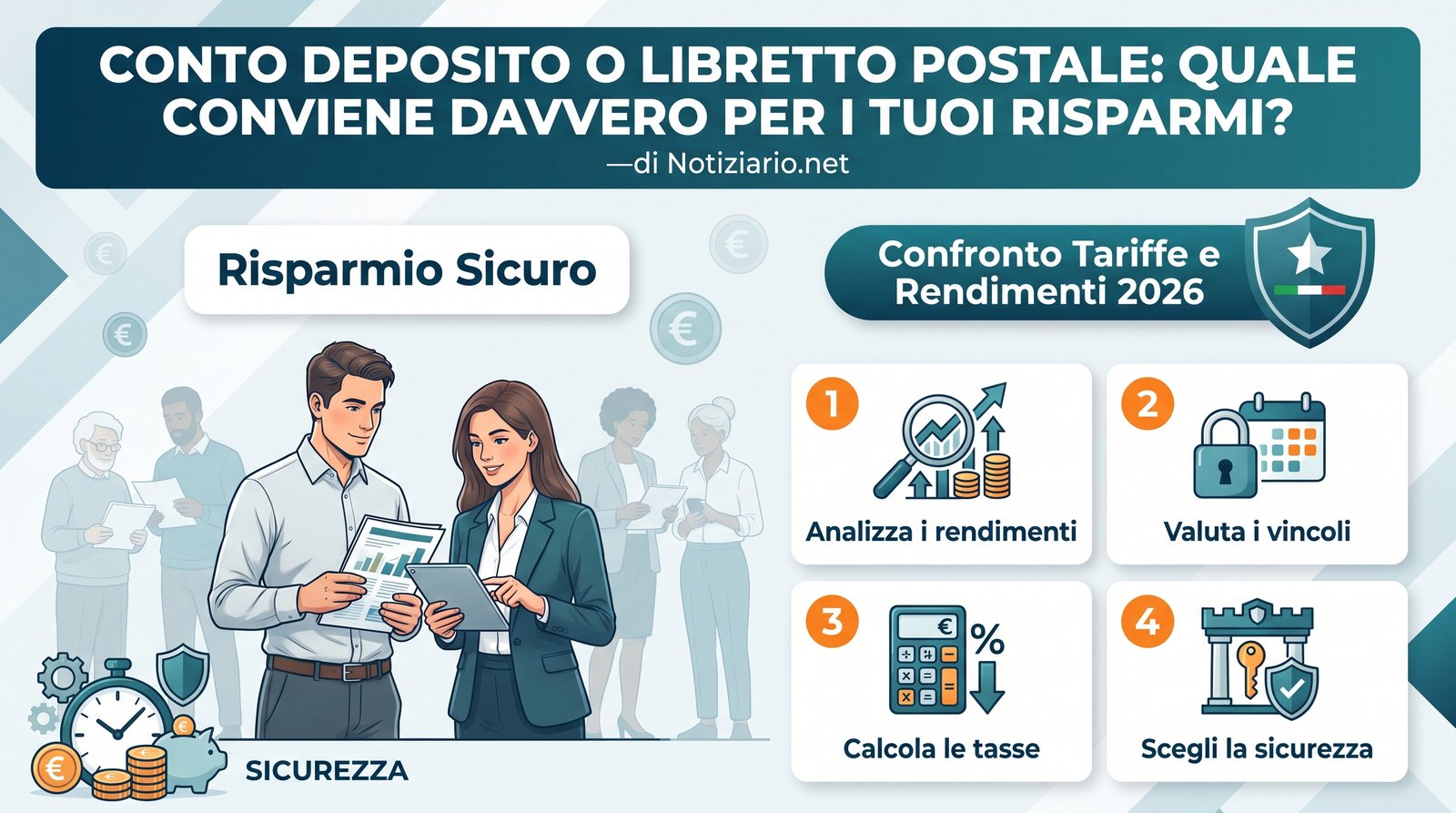 conto deposito o libretto postale