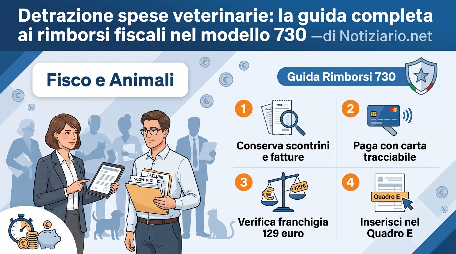 detrazione spese veterinarie