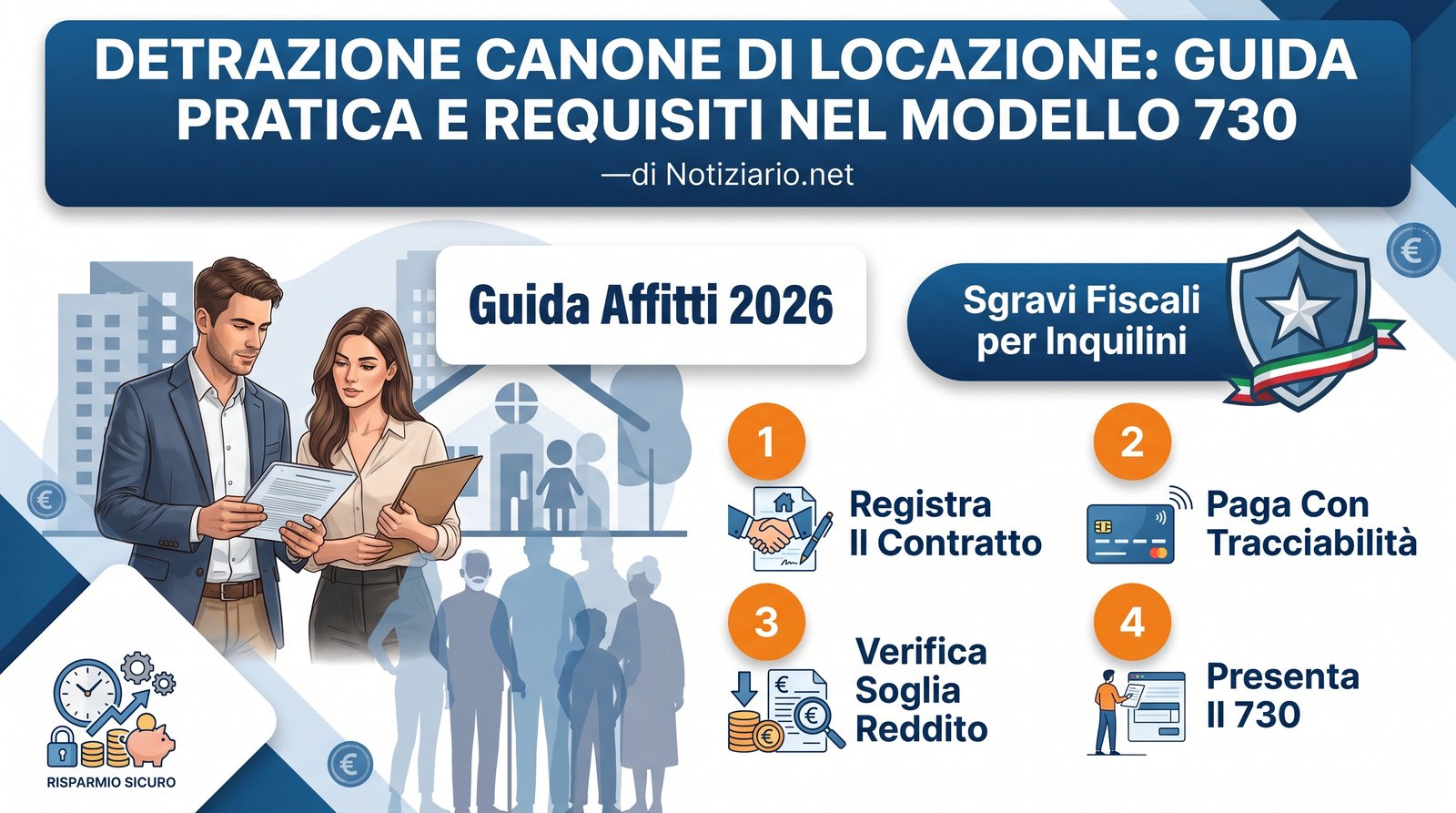 detrazione canone locazione