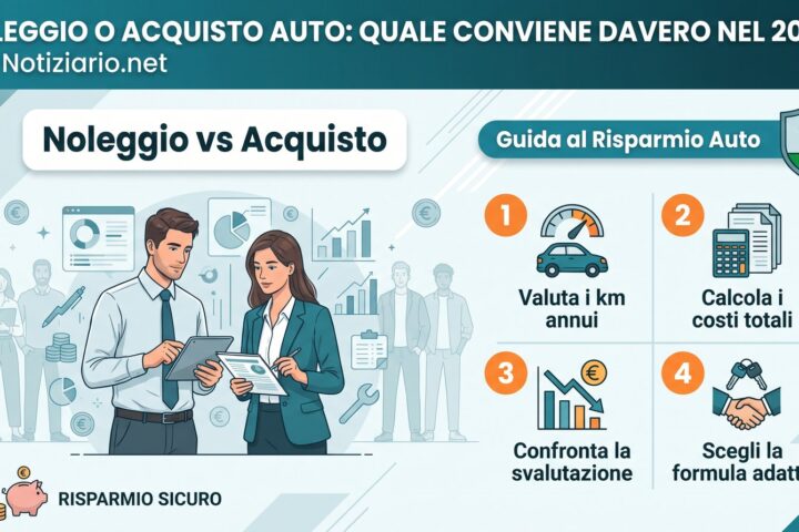 noleggio o acquisto auto
