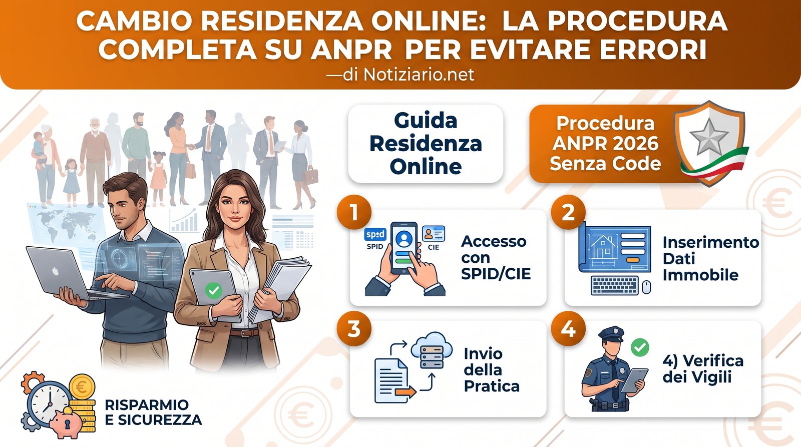 cambio residenza online
