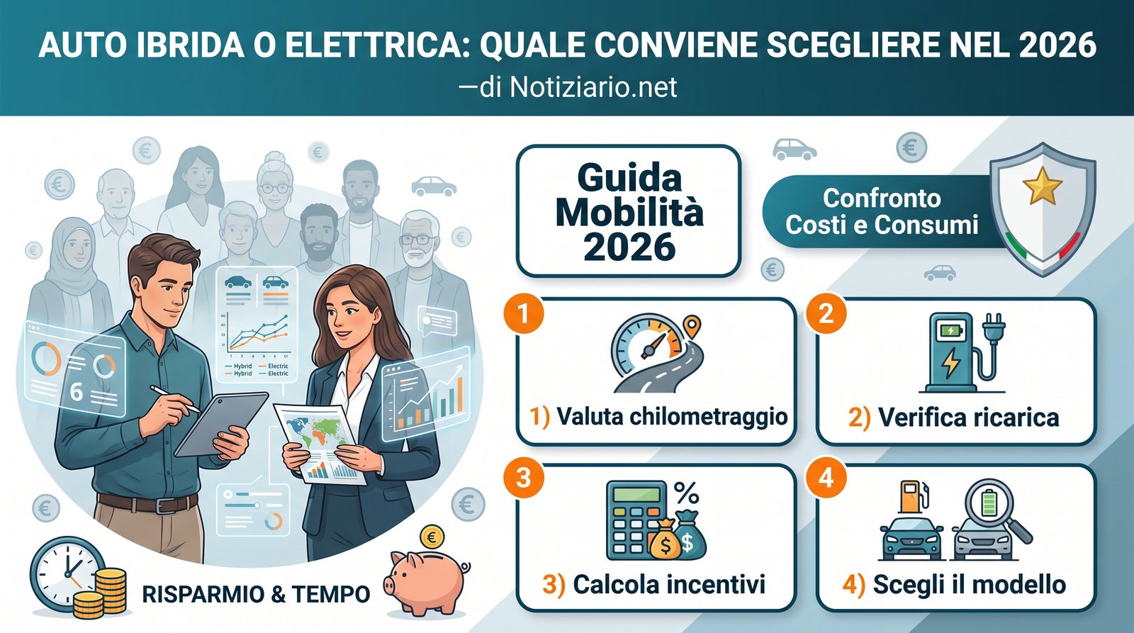 auto ibrida o elettrica