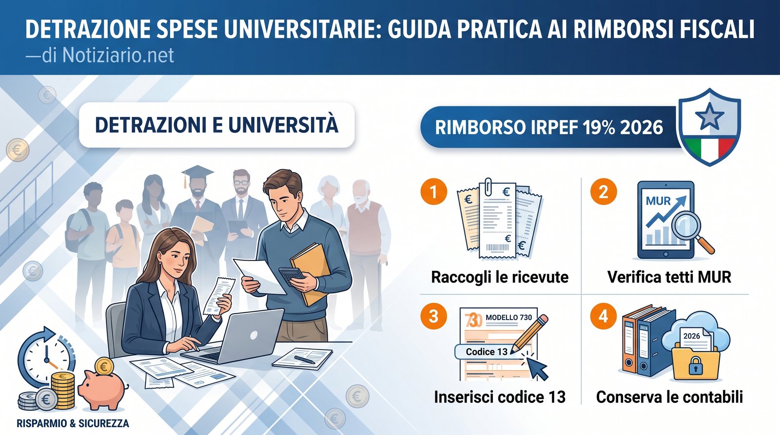 detrazione spese universitarie