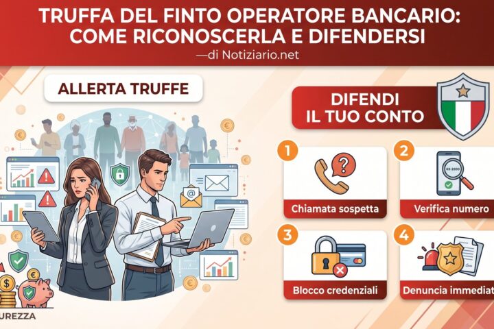 finto operatore bancario