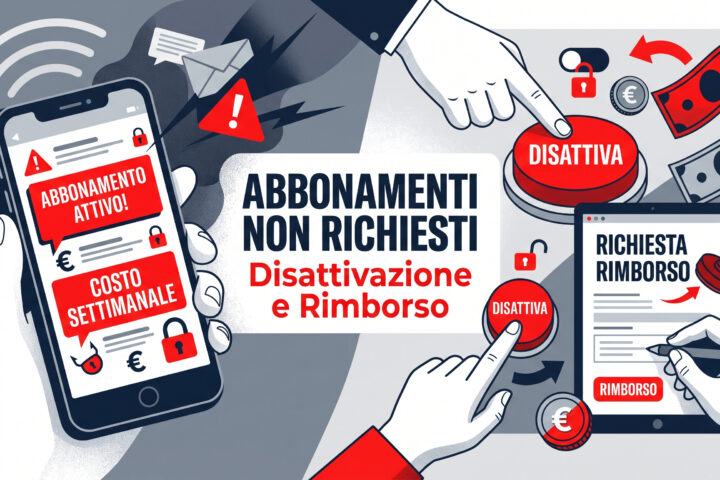 abbonamenti telefonici non richiesti