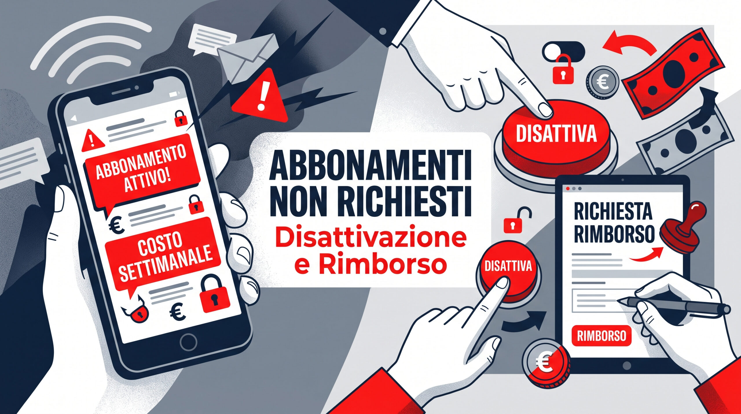 abbonamenti telefonici non richiesti