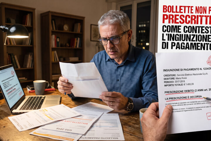 bollette non pagate prescritte