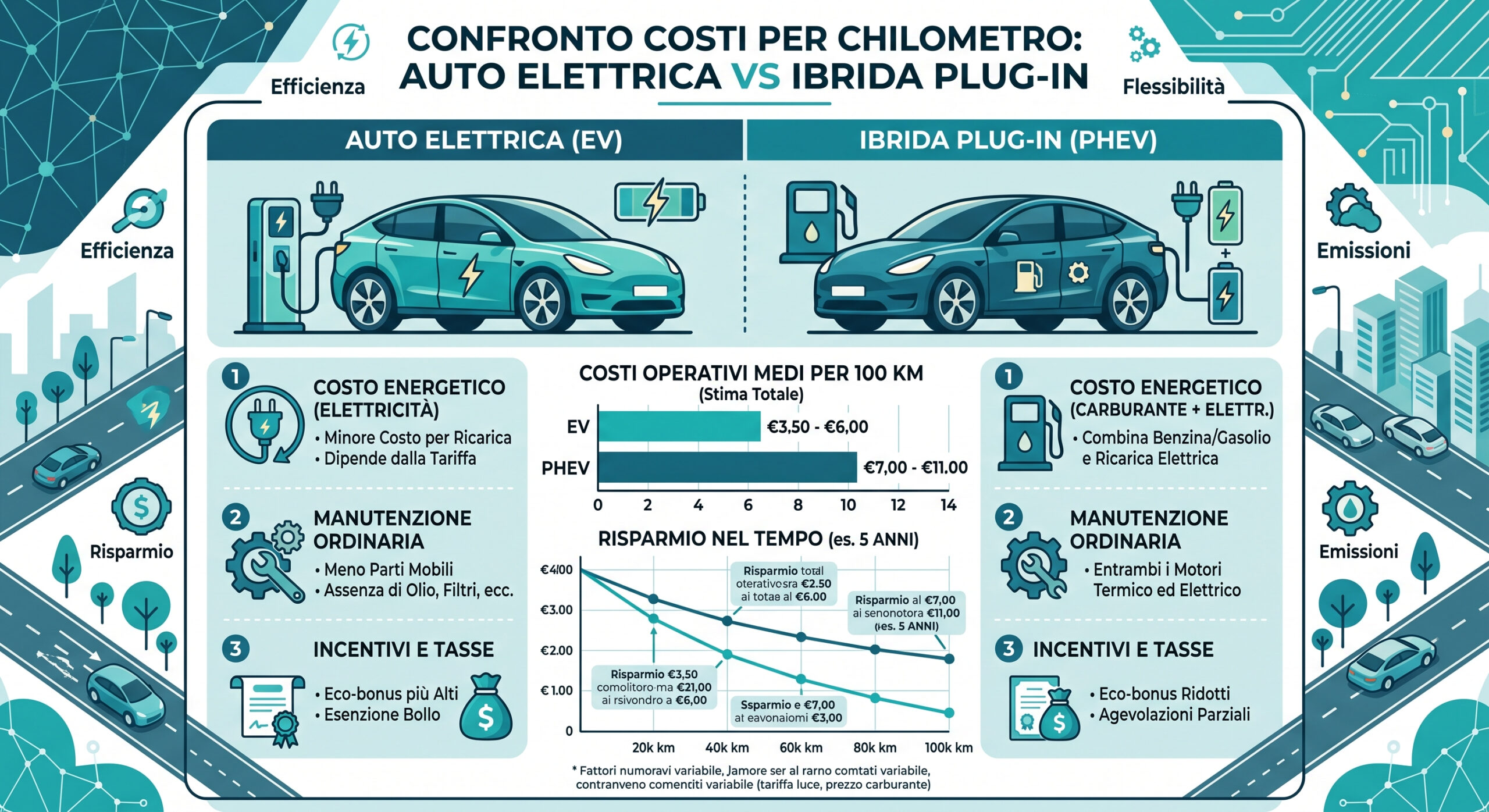 auto elettrica o ibrida plugin