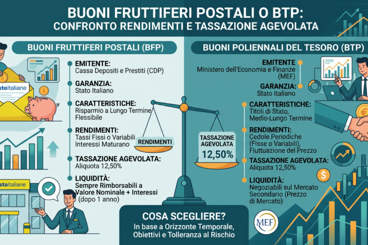 buoni fruttiferi postali o btp