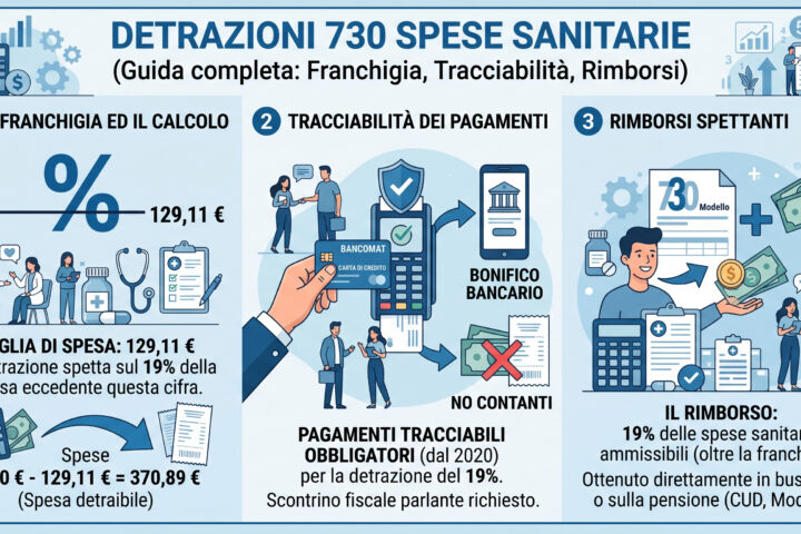 spese sanitarie 730